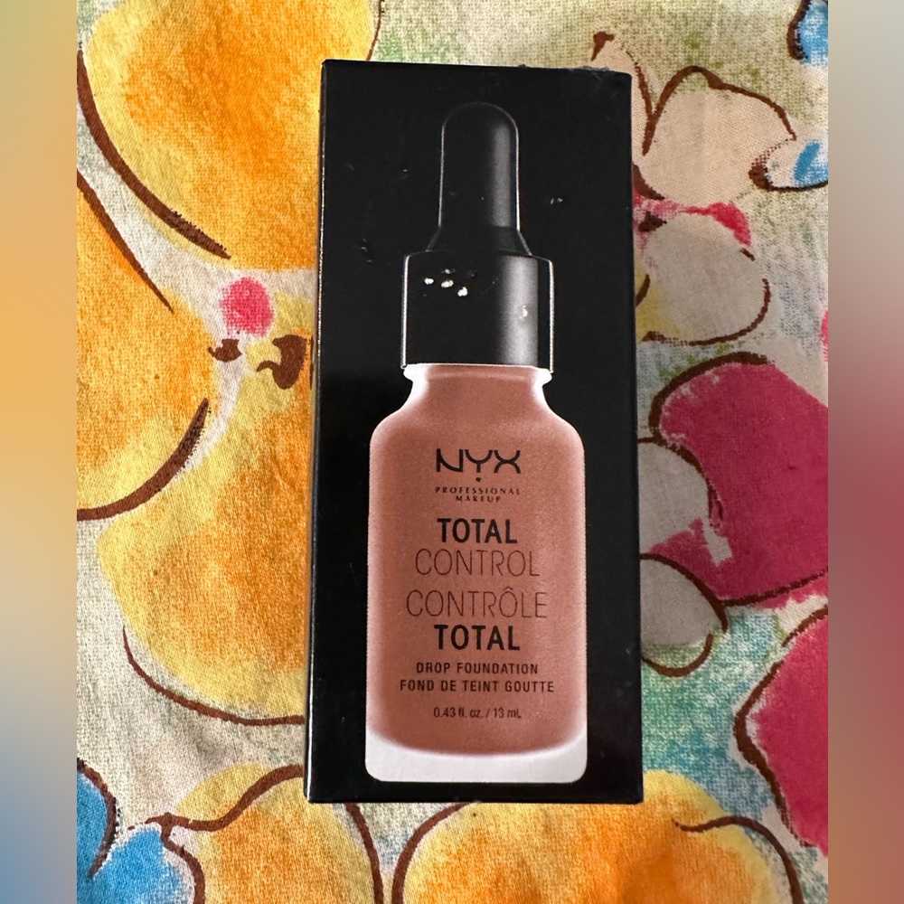 NYX Total Control Drop Foundation TCDF20 Deep Rich NIB